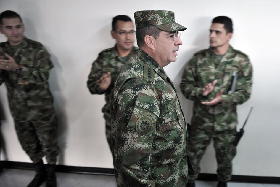 General Leonardo Barrero, excomandante de las Fuerzas Militares.