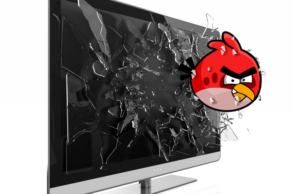 Angry Birds se la juega en TV