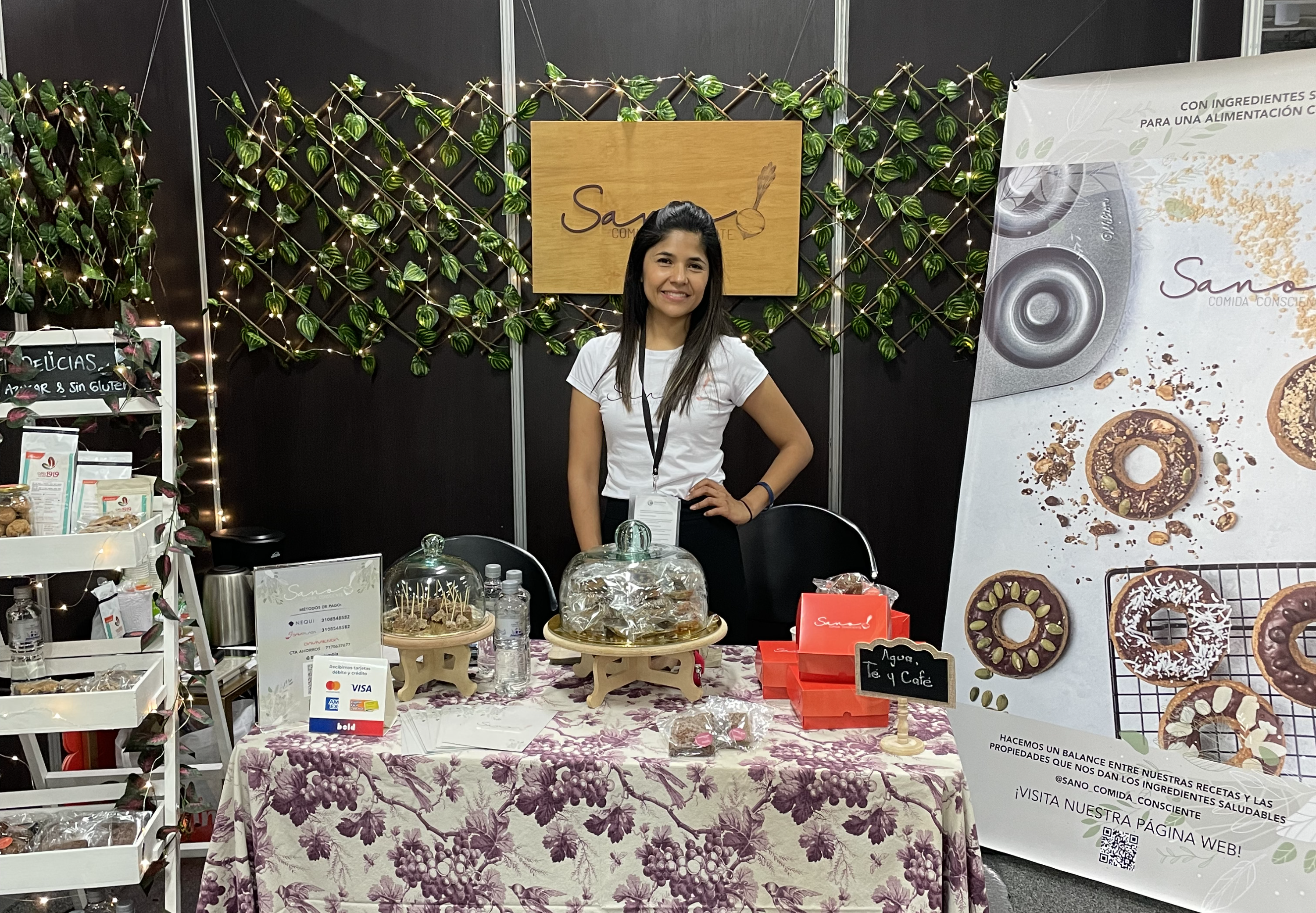 La diseñadora que creó una tienda virtual de comida saludable y consciente