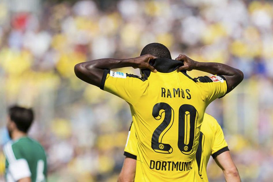 Adrián Ramos regresa con gol a las canchas con Borussia Dortmund