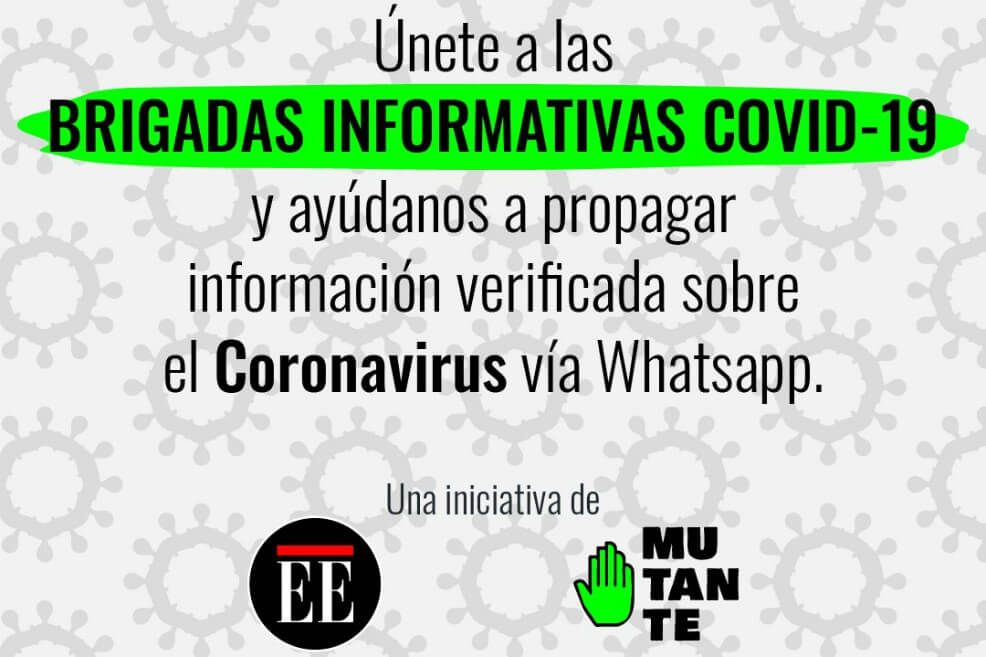 El Espectador y Mutante lanzan las Brigadas Informativas COVID-19: buscamos 1000 voluntarios
