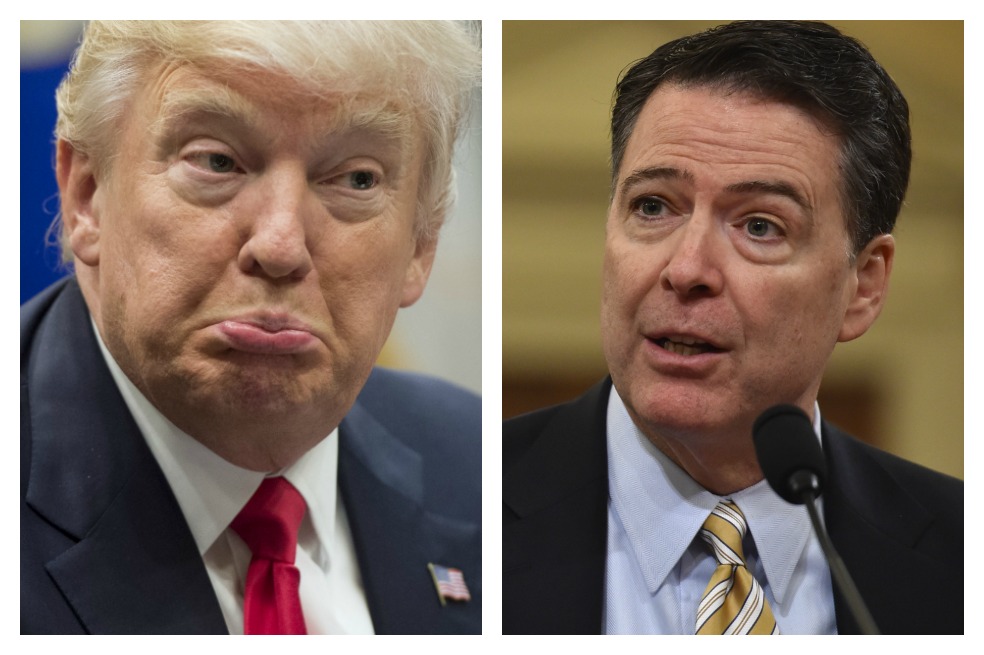 La historia de la destitución del jefe del FBI en 7 trinos de Donald Trump