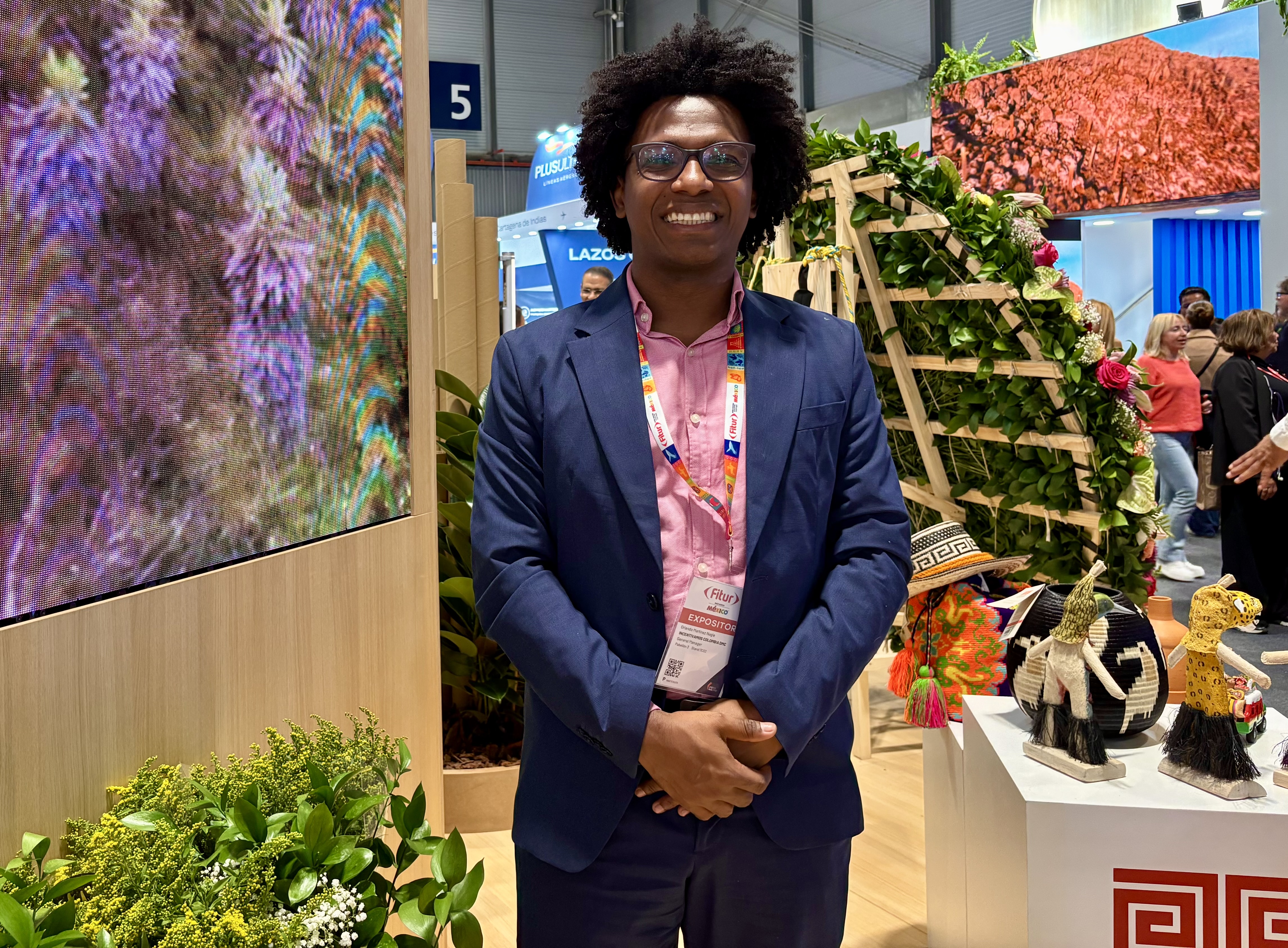 Orlando Martínez, gerente de Incentivamos Colombia. Fitur
