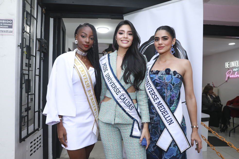 Lina María Hurtado, Valeria Gallego y Valeria Giraldo