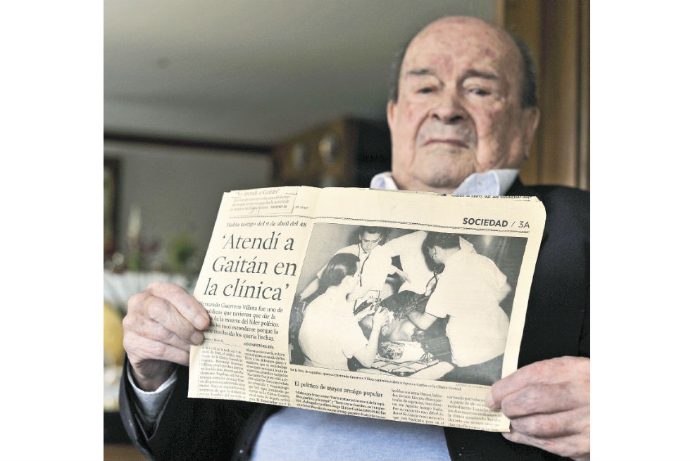 El médico que luchó por devolverle la vida a Gaitán