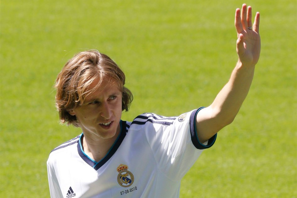 Luka Modric, nuevo jugador del Real Madrid