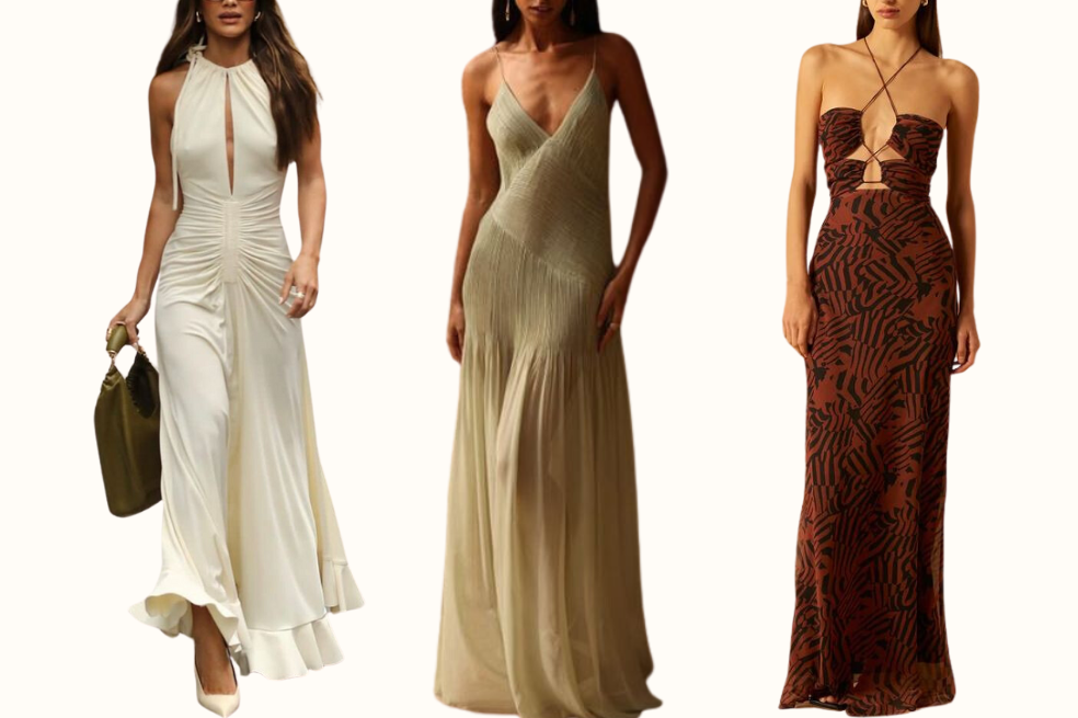 Los vestidos boho siguen de moda en la temporada otoño-invierno 2024.