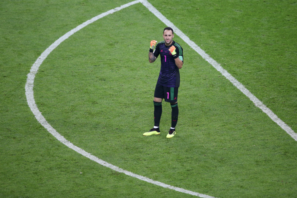 David Ospina y lo que es celebrar siempre en solitario