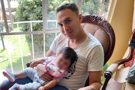 Diego Molina, el joven que asesinaron en gavilla frente a su pareja en Suba