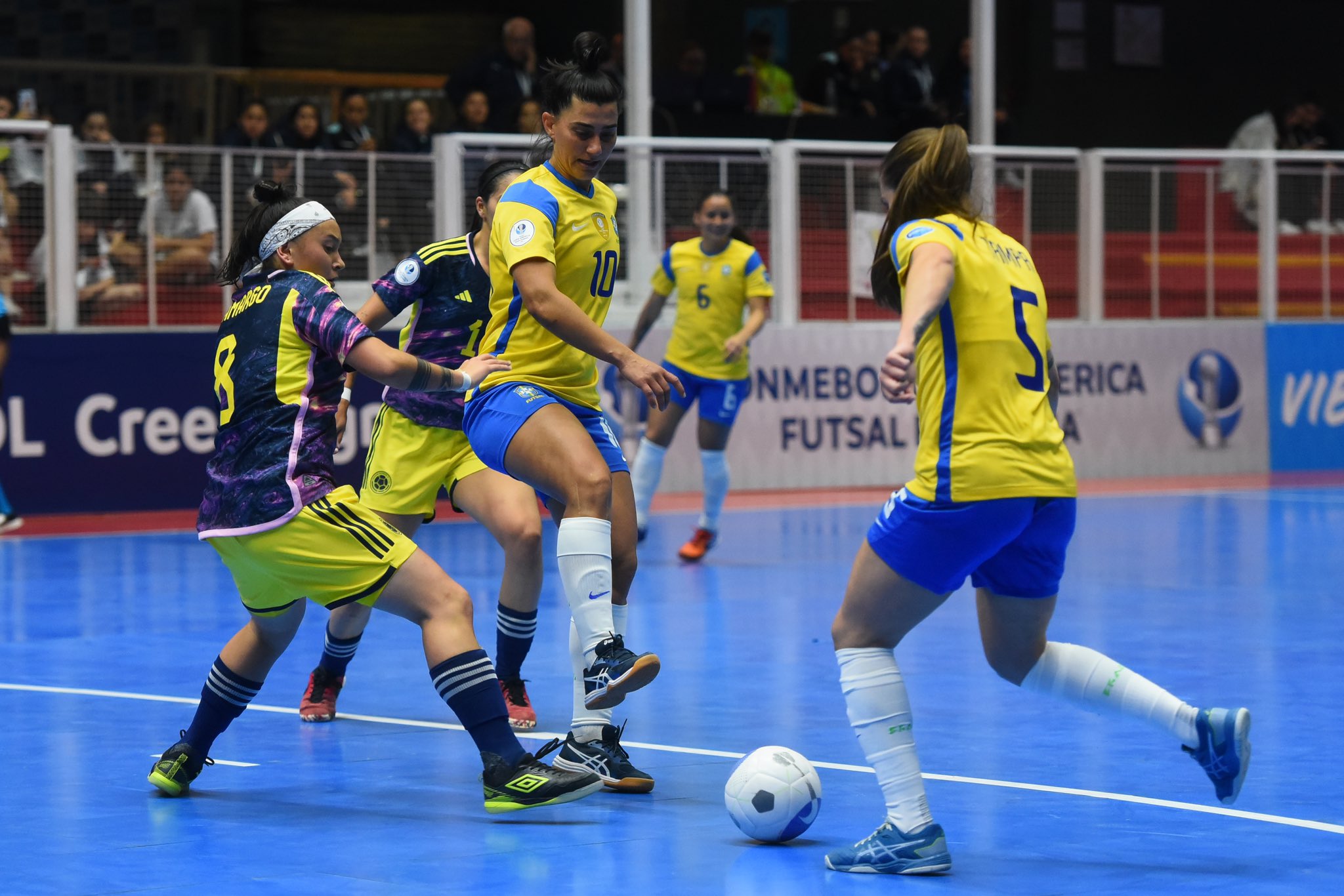 Colombia perdió por goleada ante Brasil en la Copa América Femenina de Futsal