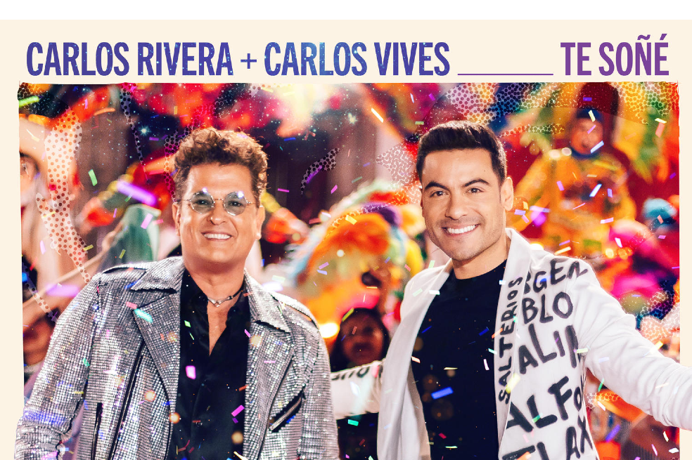 Así suena “Te soñé”, el nuevo sencillo de Carlos Rivera y Carlos Vives