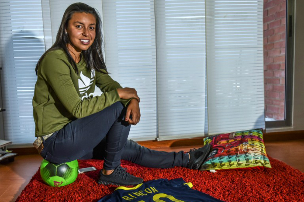 Yoreli Rincón, jugadora de Patriotas. / AFP