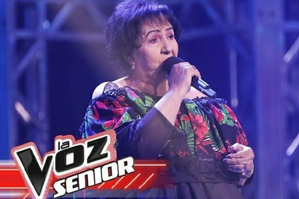 María Nelfi, del ‘team’ Natalia, es la ganadora de “La voz Senior”