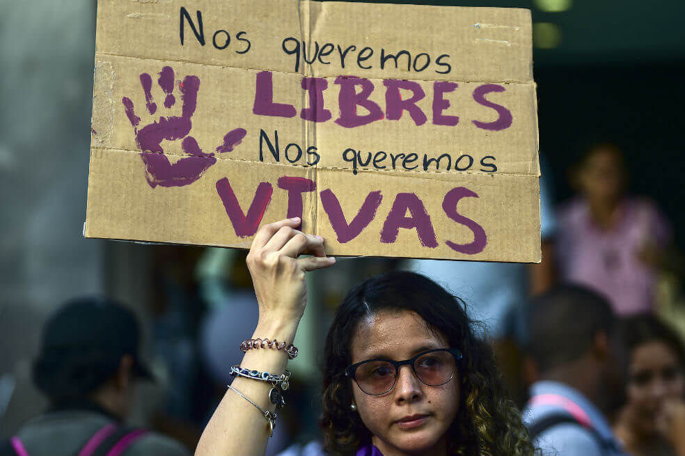 Manifestaciones alrededor del mundo dijeron NO a la violencia machista