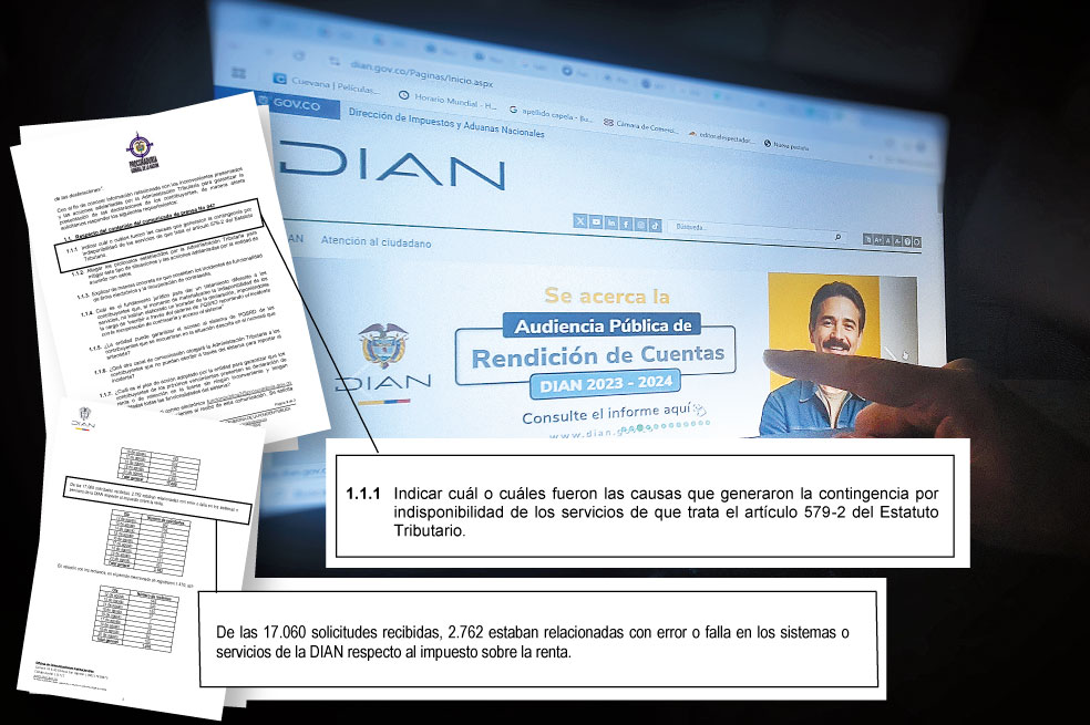 Caída de software de DIAN prendió alerta por uso de millonario crédito para su actualización