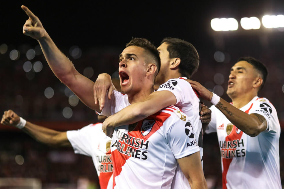 Nuevo doblete de Rafael Santos Borré con River Plate
