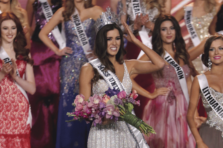 Paulina Vega Dieppa gana corona de Miss Universo 2014. / AFP