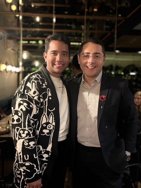 Pablo Arango y Gabriel