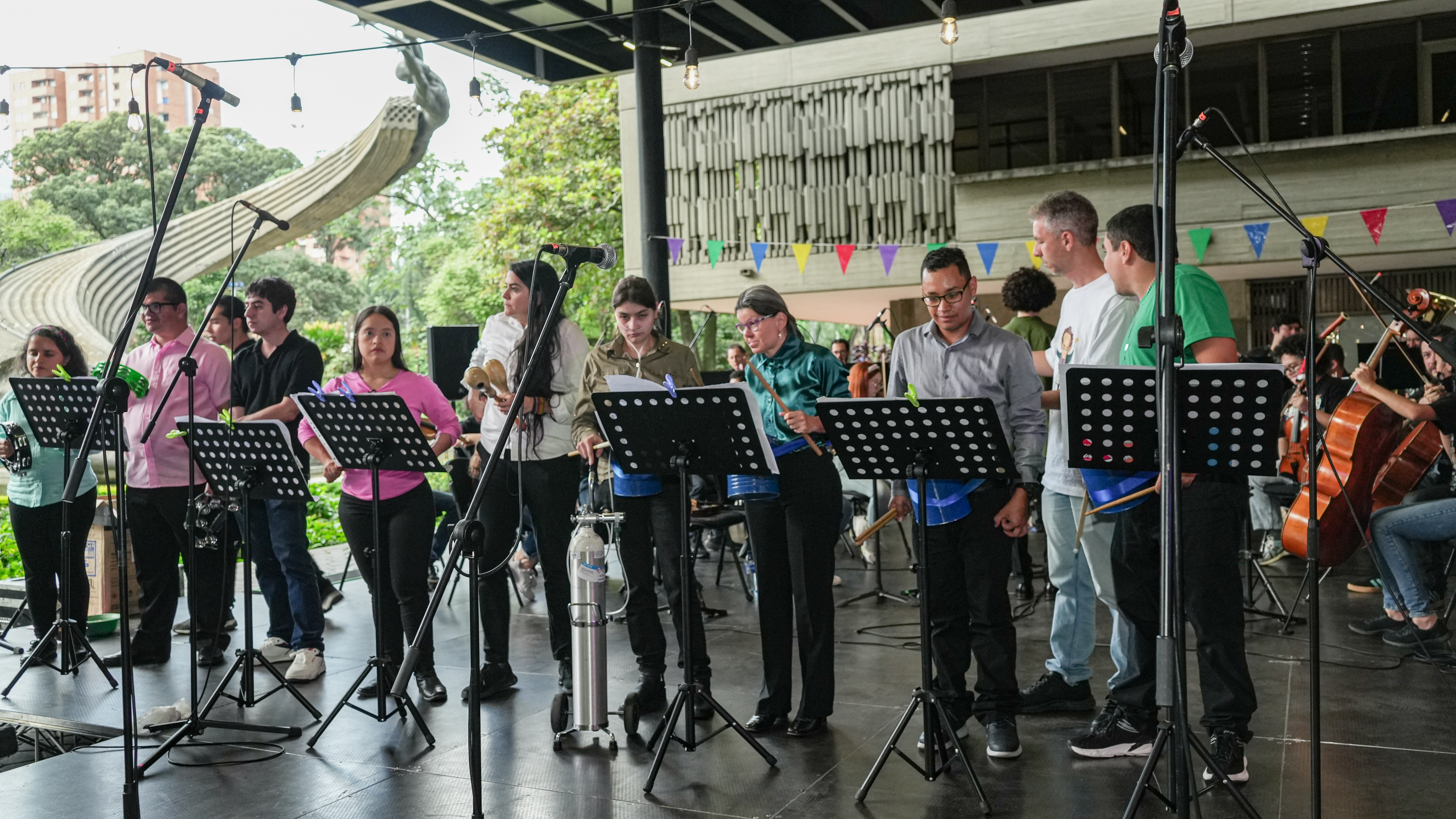 El programa de la Filarmónica de Medellín que forma en música a personas con discapacidad