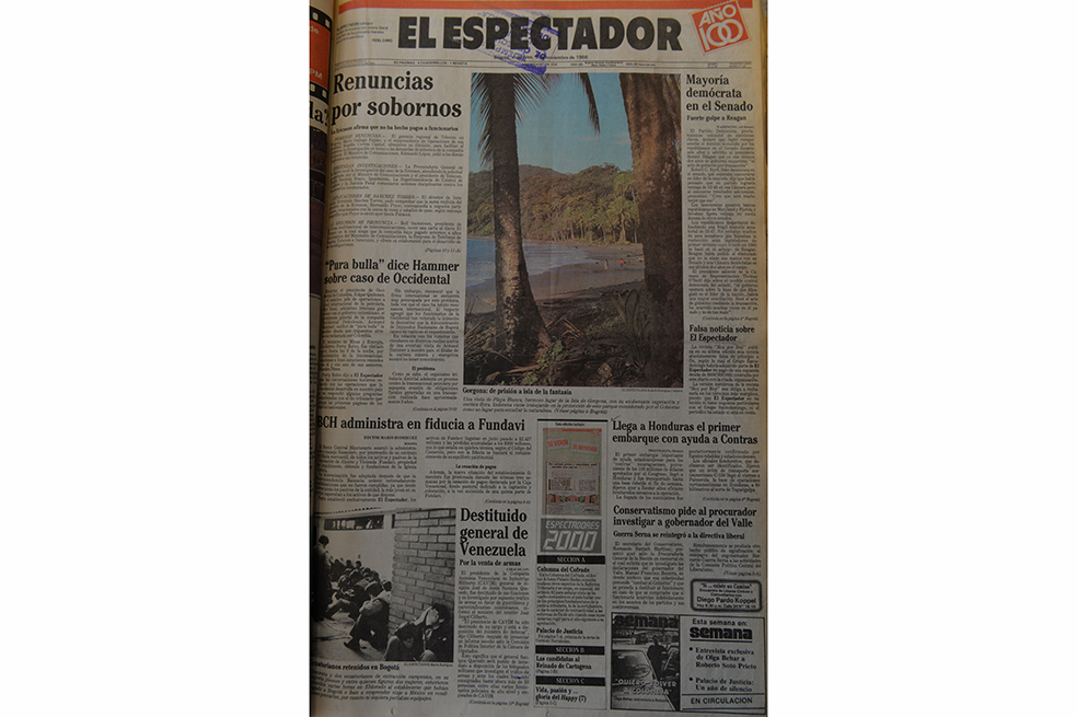 Estas eran las noticias del 5 de noviembre de 1986
