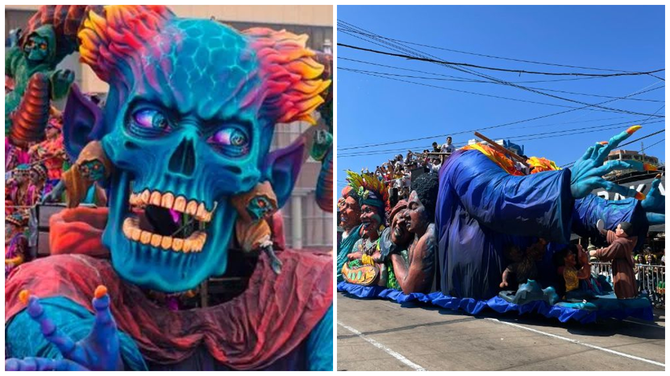 “Faltó compromiso”: artesano de carroza de Pasto en el Carnaval de Barranquilla