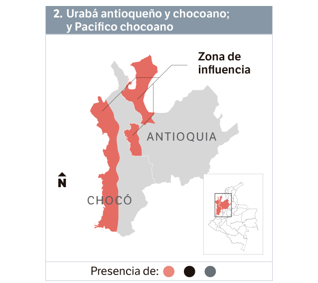 Datos entregados por el Observatorio de DD.HH. y conflictividades de Indepaz.