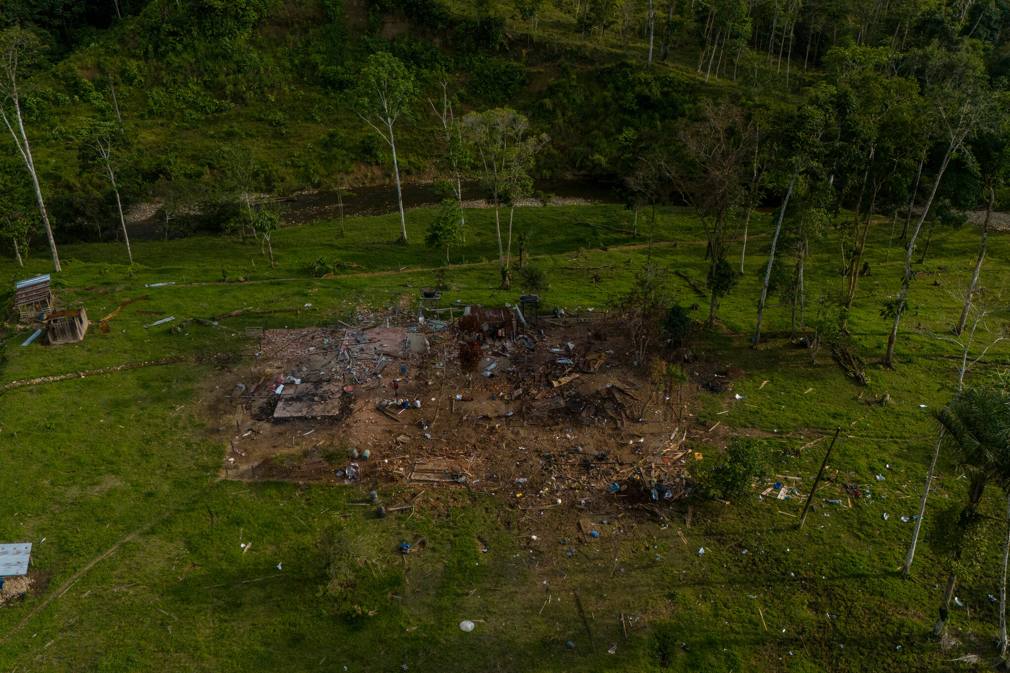 Supuesto campo narco que EE. UU. ayudó a bombardear en Ecuador era una finca lechera