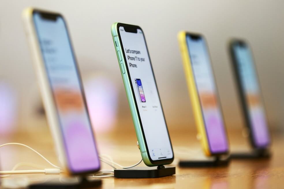 Imágenes del iPhone 11. / Bloomberg.
