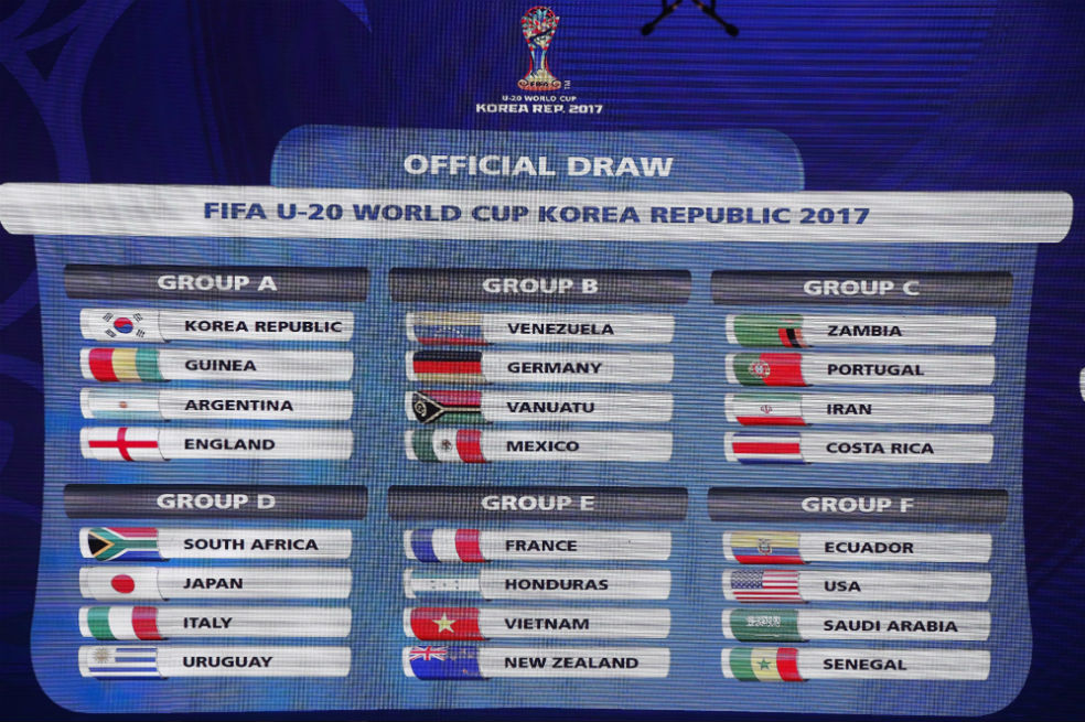 Argentina debutará frente a Inglaterra en el Mundial sub 20 de Corea