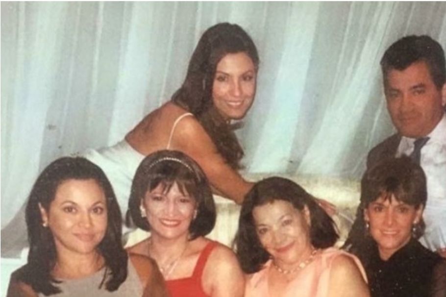 Amparo Grisales y su madre