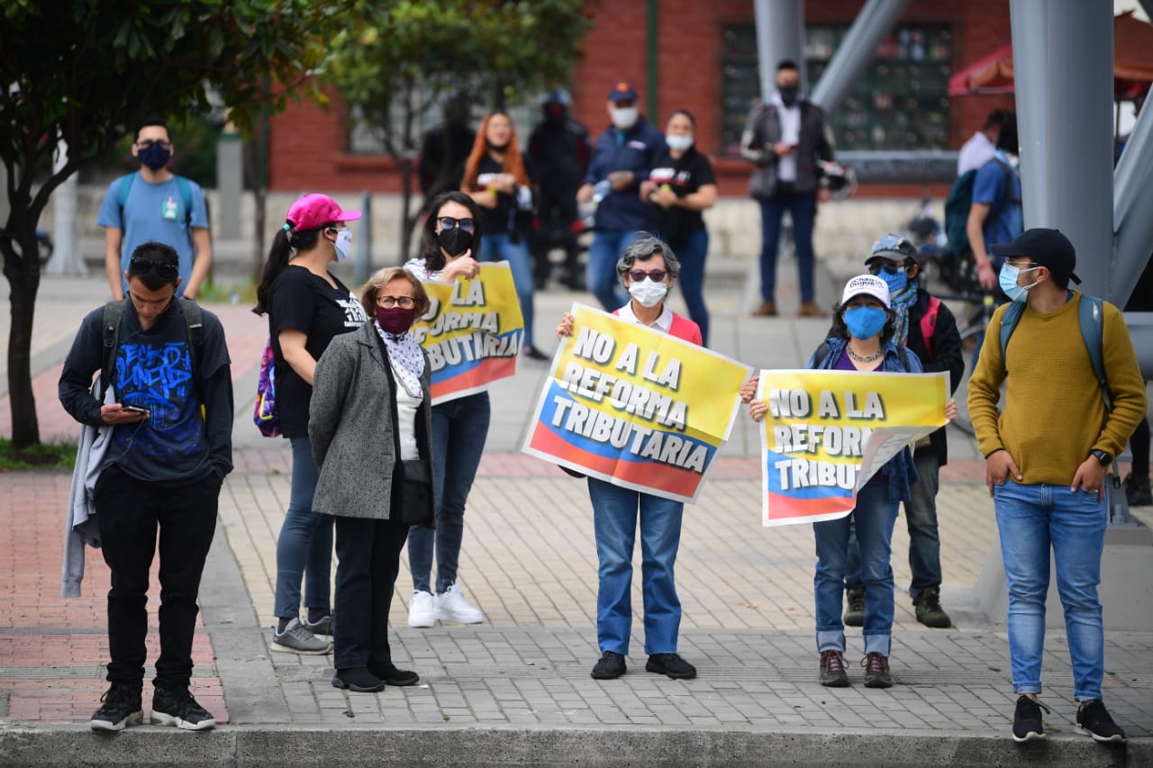 EN VIVO Paro Nacional: Segunda jornada de protestas en el centro de Bogotá