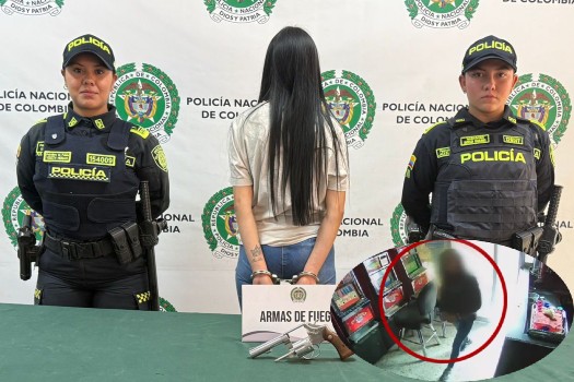 Capturan a mujer involucrada en, al menos, cinco hurtos a mano armada en casinos de Bogotá