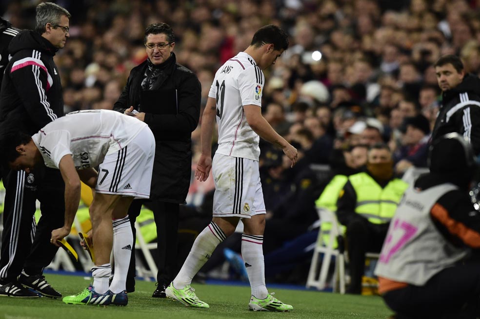 Lo de James no fue grave