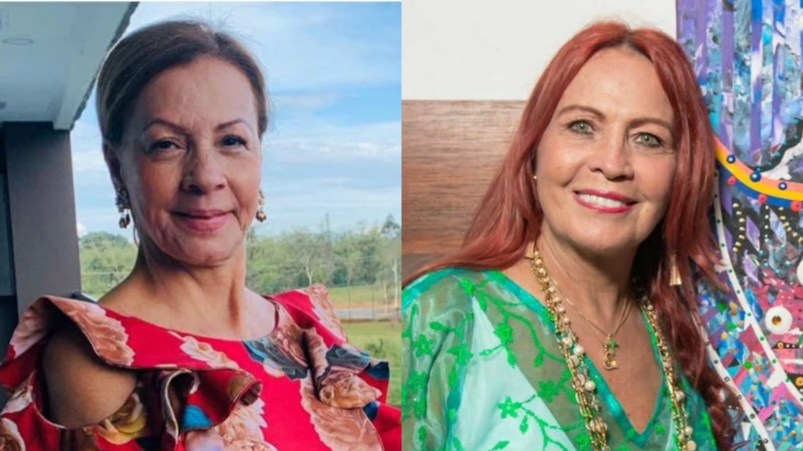 Marleny Hernández y  Myriam de Lourdes