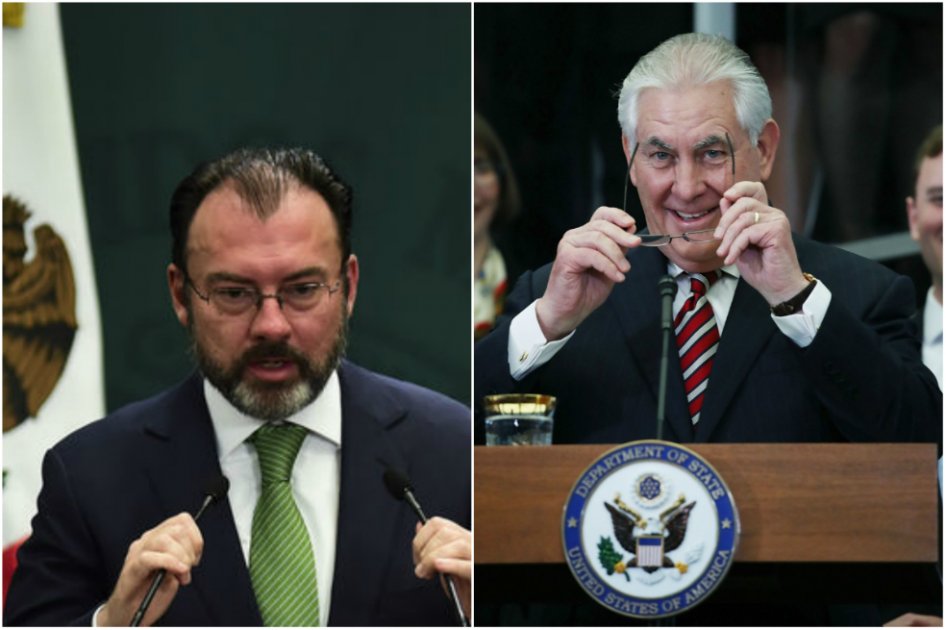 Canciller de México se reunirá con el secretario de Estado de EE. UU