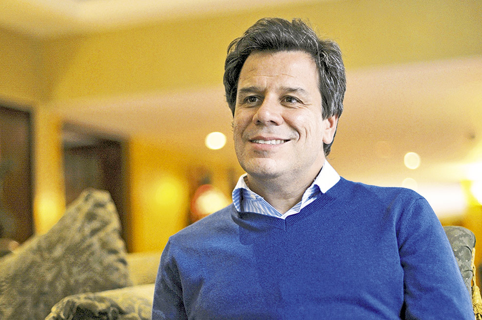 La reciente publicación de Facundo Manes (foto), en coautoría con el neurólogo  Mateo Niro, tiene récord en ventas en Argentina y Uruguay. / Gustavo Torrijos - El Espectador