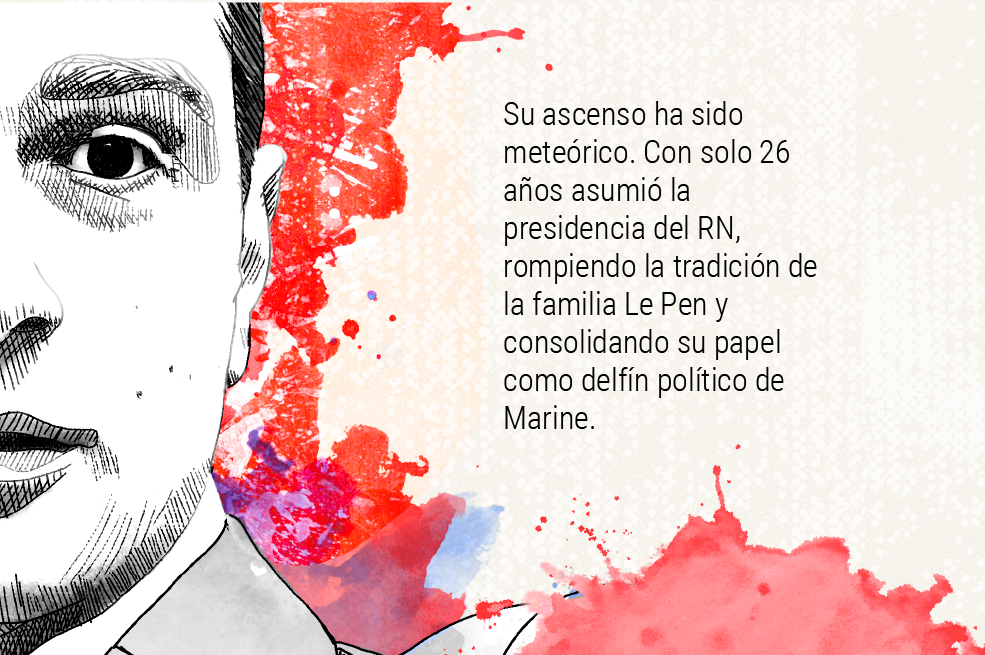 Jordan Bardella: el rostro juvenil de la extrema derecha en Francia
