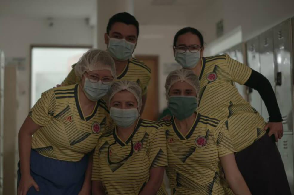 La donación de la Federación Colombiana de Fútbol a personal médico del país