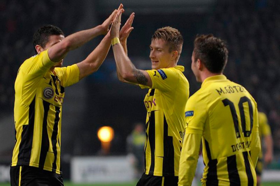 Dortmund, Real Madrid, Milán, PSG, Arsenal y Schalke llegan a octavos