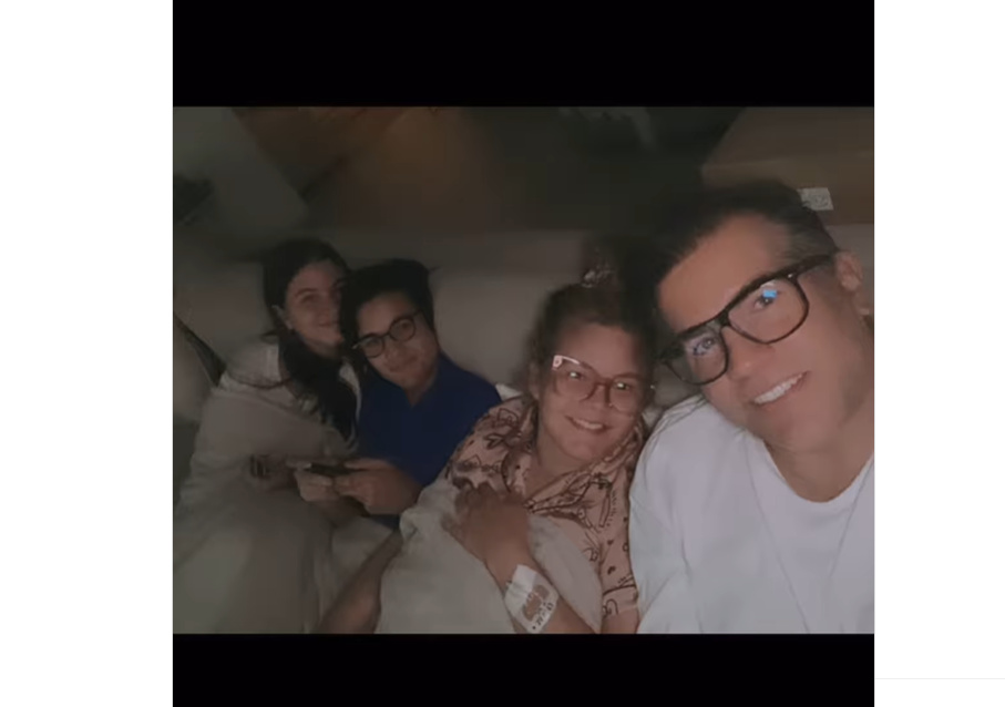 Carlos Calero y su familia