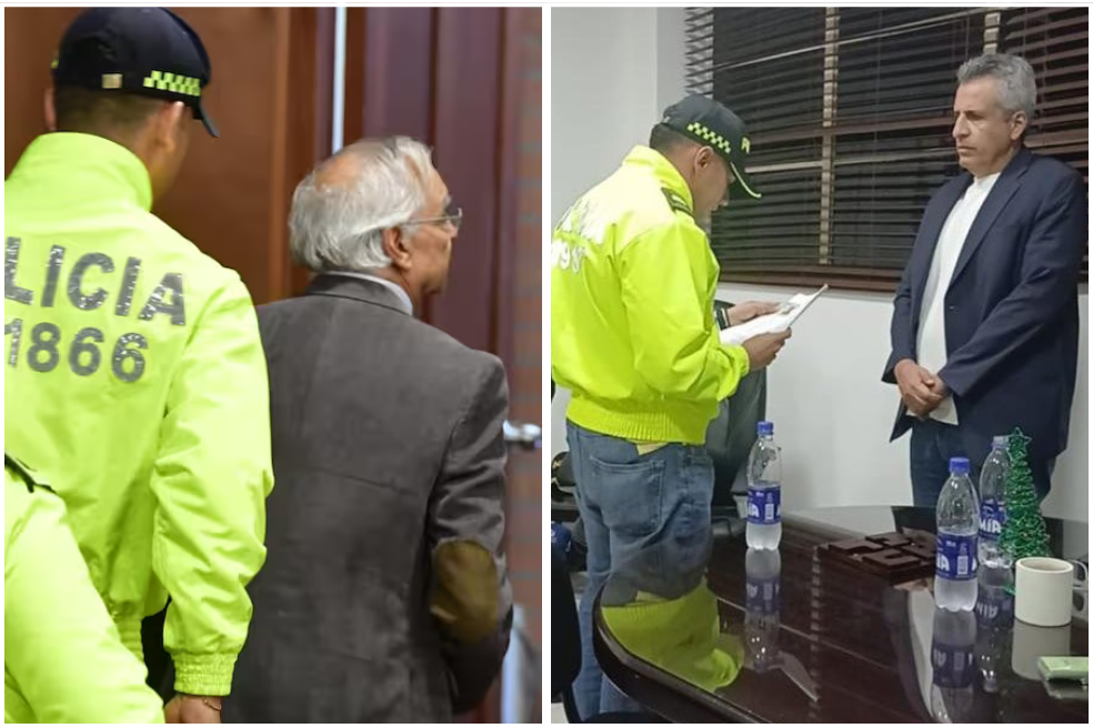 Exministros Bonilla y Velasco serán recluidos en escuelas de la Policía en Cali y Bogotá