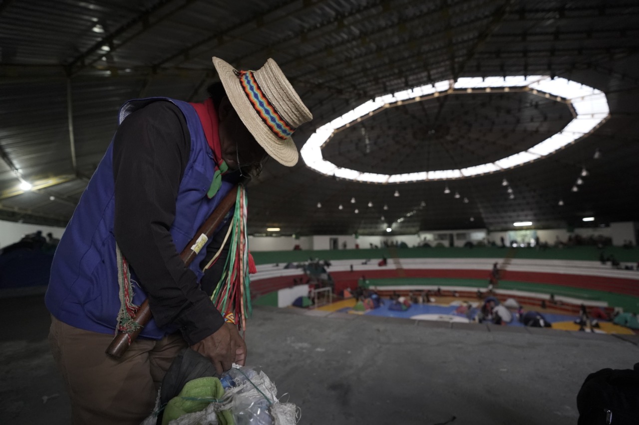 Entre tanto, en Bogotá se alistan todas las medidas de protección y resguardo de la comunidad.