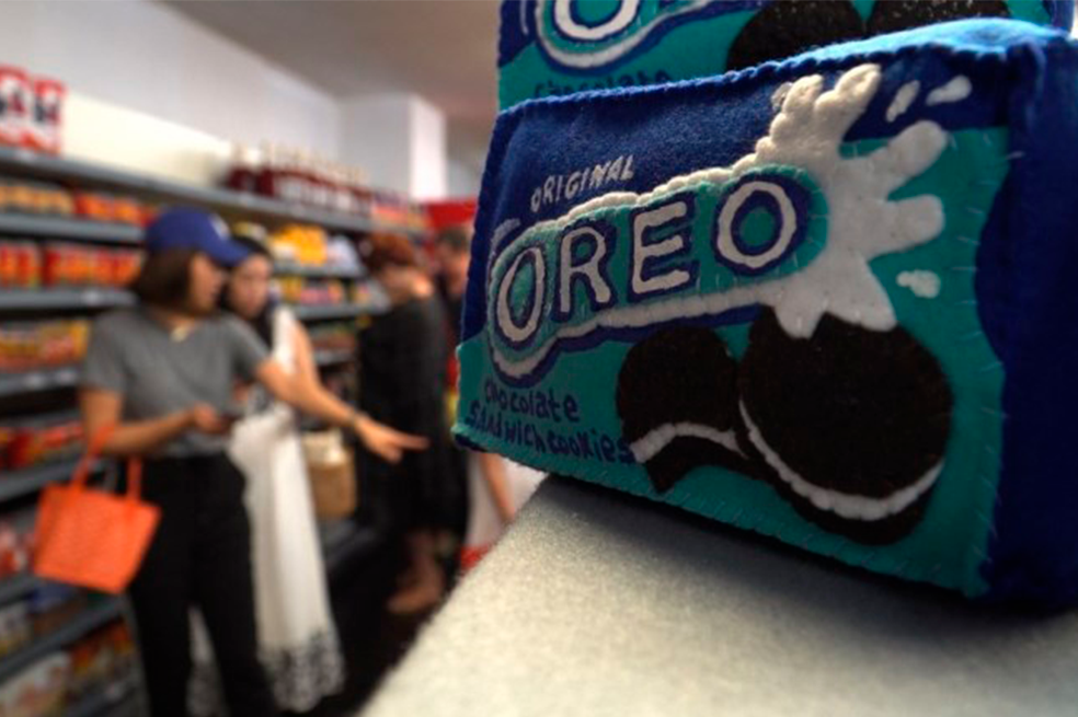 Alimentos de tela, a la venta en Los Ángeles