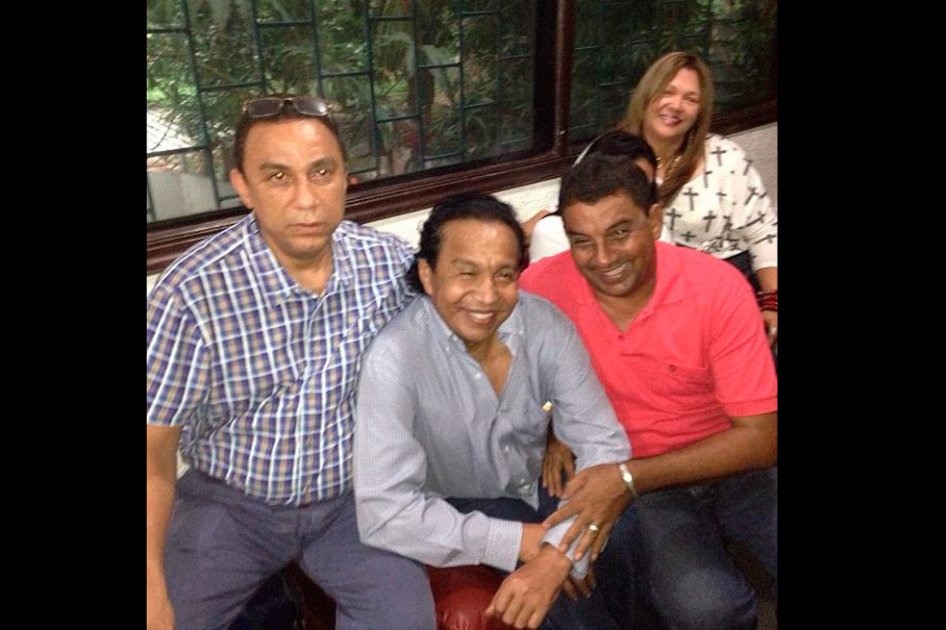 Diomedes Díaz graba su nuevo álbum en Valledupar.