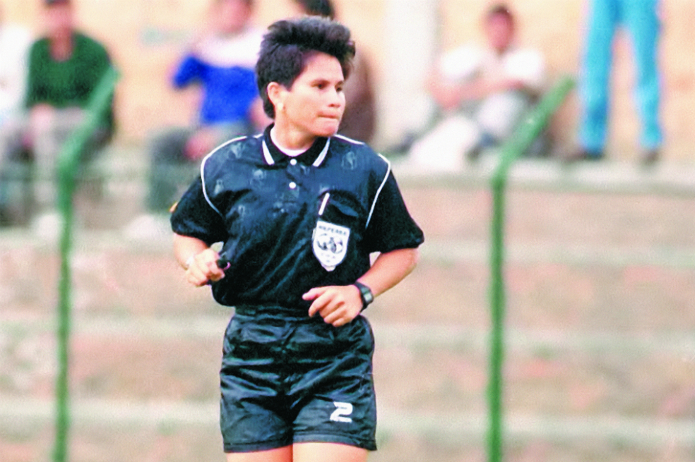 Martha Liliana Toro, la primera árbitra de Suramérica