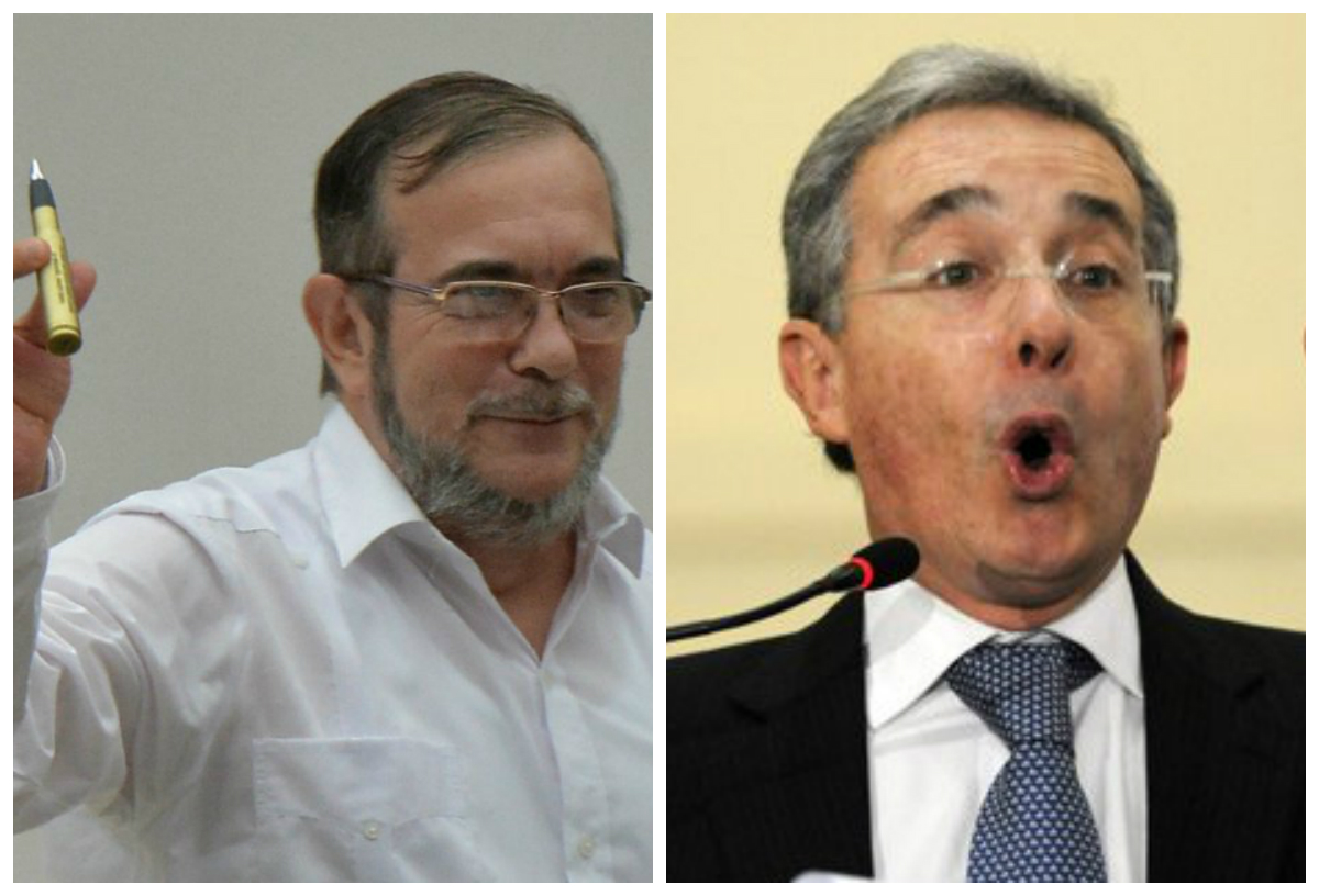 «Vamos a enfrentar la candidatura presidencial espuria del delincuente»: Uribe a FARC
