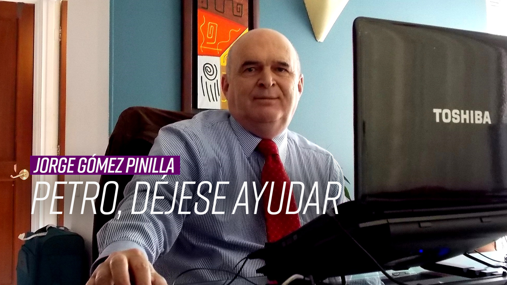 Jorge Gómez Pinilla: Petro teniendo el mejor programa para presidencia, no se ayuda