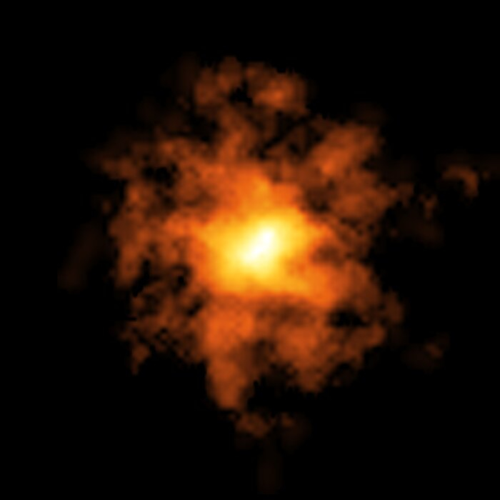 El telescopio ALMA detectó el “combustible” que creó galaxias hace 13.000 millones de años