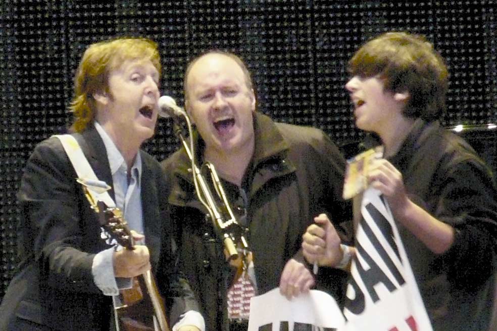 Cantando con Paul McCartney en Bogotá