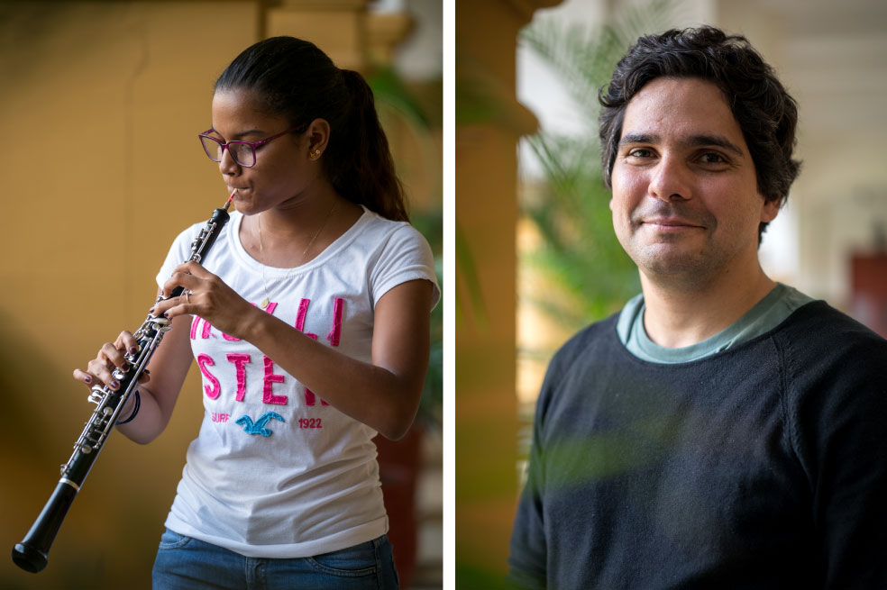 Carlos Hernando Escobar y Adriana Zambrano: dos caminos distintos, una misma pasión